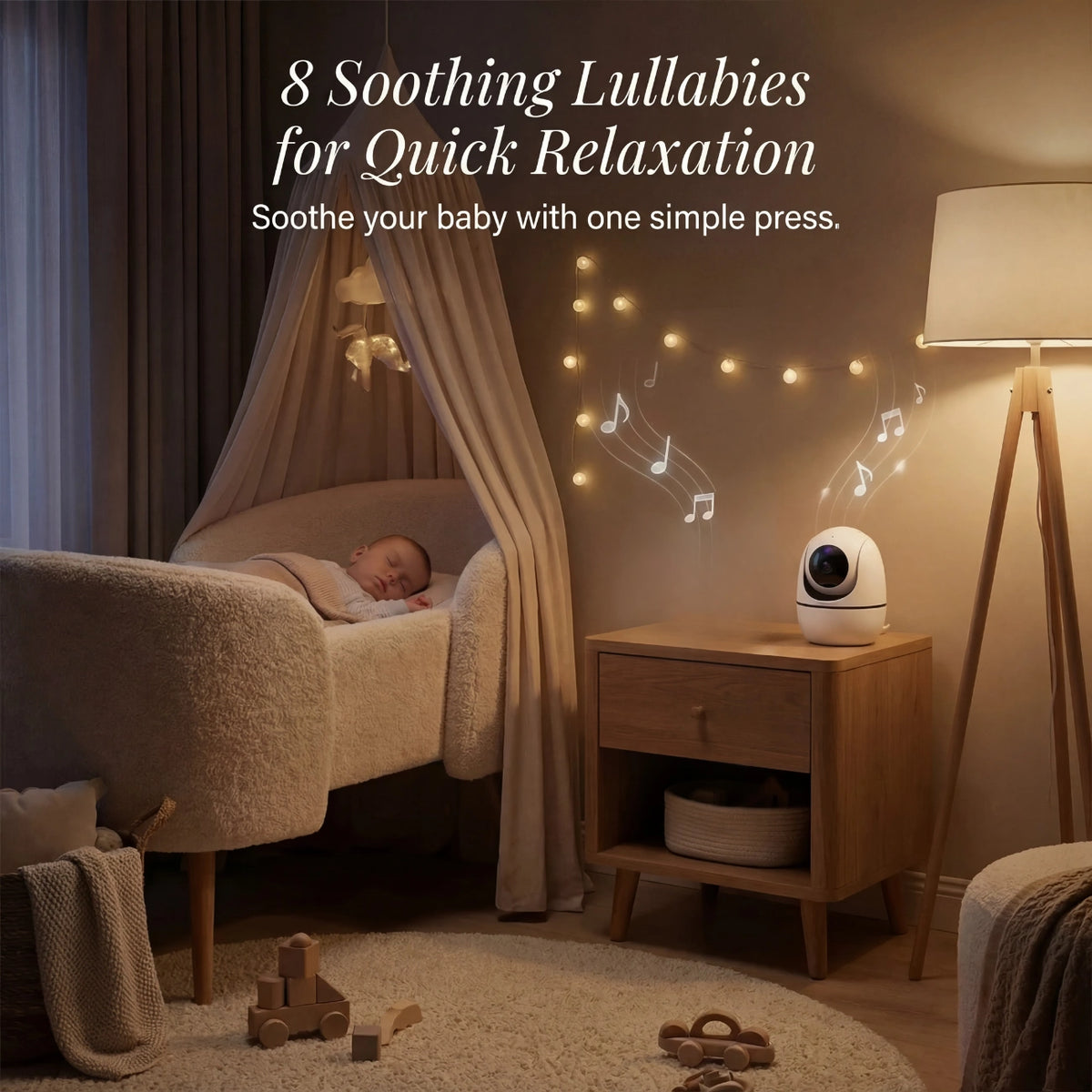 Amari - Premium Baby Monitor with HD Camera & 5" Screen