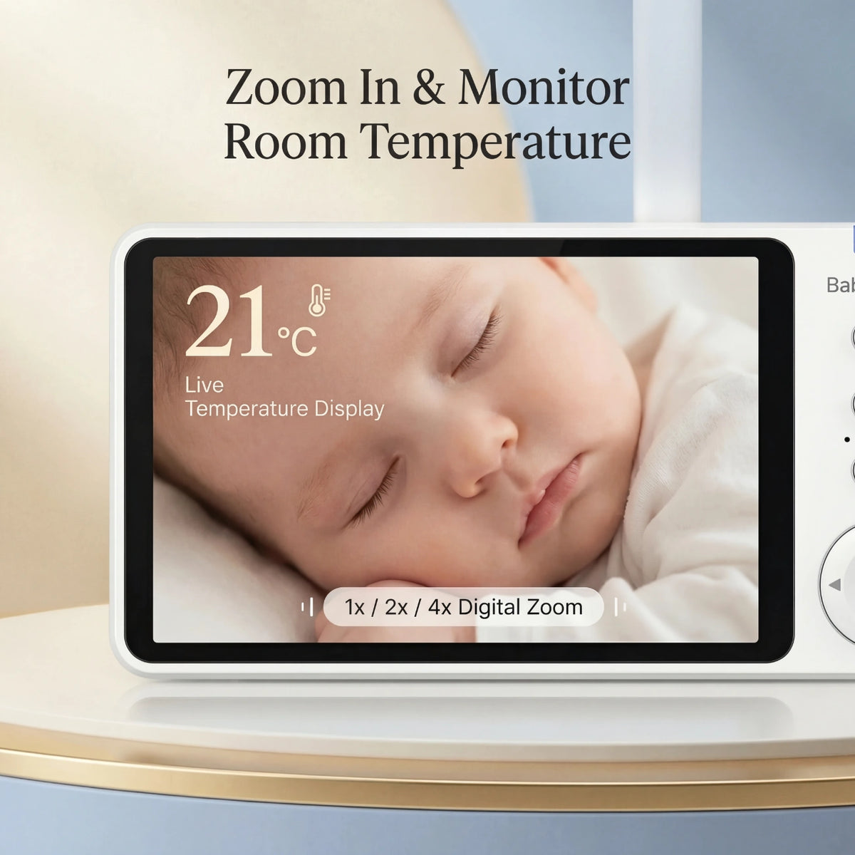 Amari - Premium Baby Monitor with HD Camera & 5" Screen