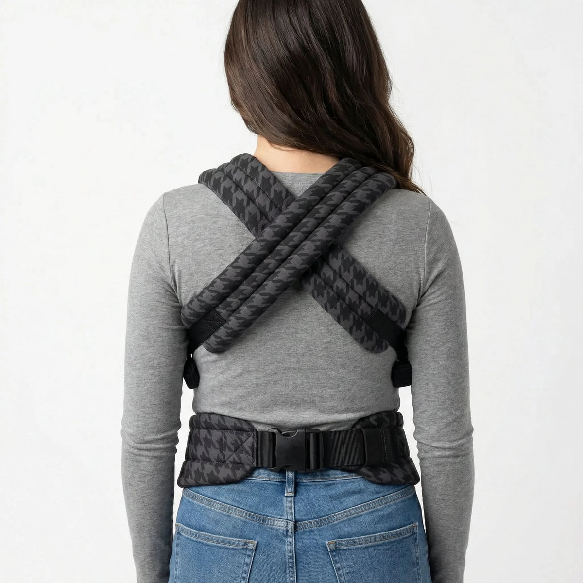 Ergonomic Baby Carrier - Houndstooth